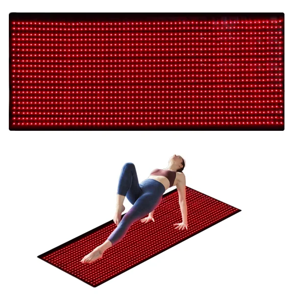 Full Body Red Light Mat 71x31inch Large Infrared LEDs Blanket